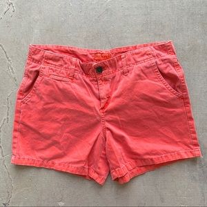 Merona Coral Chino Shorts w/ 5in Inseam